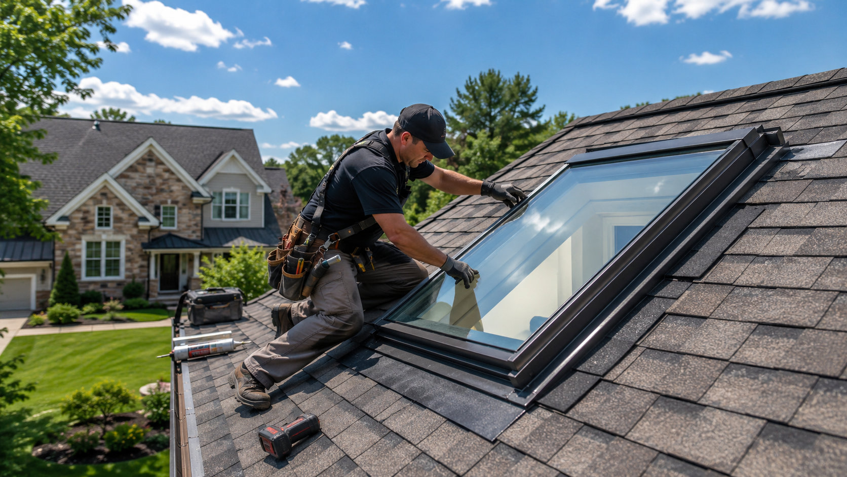 Skylight installation